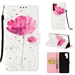 Watercolor 3D Painted Leather Wallet Case for Huawei P30 Pro