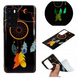 Dream Catcher Noctilucent Soft TPU Back Cover for Huawei P40