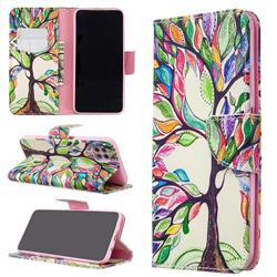 The Tree of Life Leather Wallet Case for Huawei P40 Lite