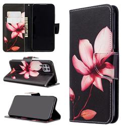 Lotus Flower Leather Wallet Case for Huawei P40 Lite