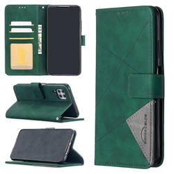 Binfen Color BF05 Prismatic Slim Wallet Flip Cover for Huawei P40 Lite - Green