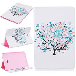 Colorful Tree Folio Stand Leather Wallet Case for Samsung Galaxy Tab A 10.1 with S-Pen P580 P585