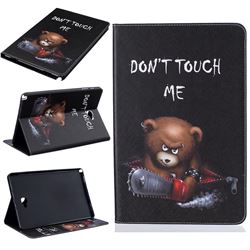 Chainsaw Bear Folio Stand Leather Wallet Case for Samsung Galaxy Tab A 10.1 with S-Pen P580 P585