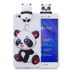 Panda Girl Soft 3D Climbing Doll Soft Case for Huawei P8 Lite 2017 / P9 Honor 8 Nova Lite