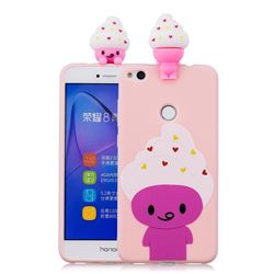 Ice Cream Man Soft 3D Climbing Doll Soft Case for Huawei P8 Lite 2017 / P9 Honor 8 Nova Lite