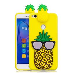 Big Pineapple Soft 3D Climbing Doll Soft Case for Huawei P8 Lite 2017 / P9 Honor 8 Nova Lite