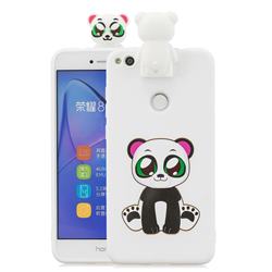 Panda Soft 3D Climbing Doll Stand Soft Case for Huawei P8 Lite 2017 / P9 Honor 8 Nova Lite