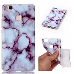 Bloody Lines Soft TPU Marble Pattern Case for Huawei P9 Lite P9lite