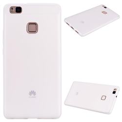 Candy Soft Silicone Protective Phone Case for Huawei P9 Lite G9 Lite - White