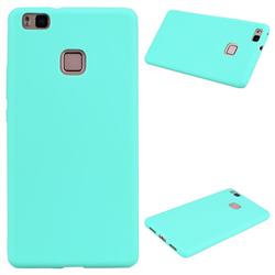 Candy Soft Silicone Protective Phone Case for Huawei P9 Lite G9 Lite - Light Blue