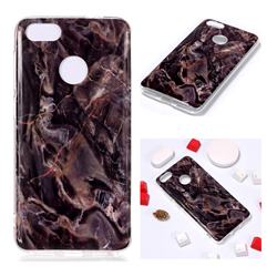 Brown Soft TPU Marble Pattern Phone Case for Huawei P9 Lite Mini (Y6 Pro 2017)