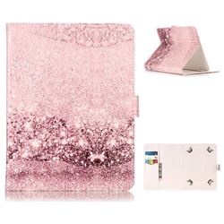7 inch Tablet Universal Case PU Leather Flip Cover for Android Tablet - Glittering Rose Gold