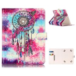 10 Inch Tablet Universal Case PU Leather Flip Cover for Android Tablet - Glittering Rose Gold