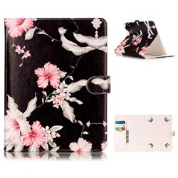 10 Inch Tablet Universal Case PU Leather Flip Cover for Android Tablet - Butterfly Chimes