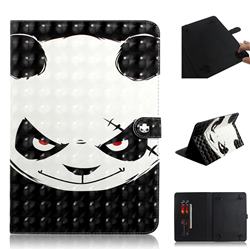 Angry Bear 3D Painted Universal 7 inch Tablet Flip Folio Stand Leather Wallet Tablet Case Cover