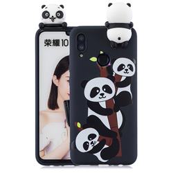 Ascended Panda Soft 3D Climbing Doll Soft Case for Huawei P Smart (2019)