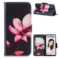 Lotus Flower Leather Wallet Case for Huawei P Smart (2019)