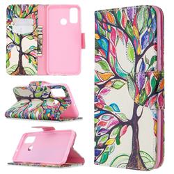 The Tree of Life Leather Wallet Case for Huawei P Smart (2020)