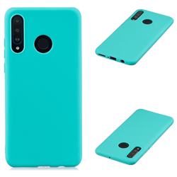 Candy Soft Silicone Protective Phone Case for Huawei P Smart+ (2019) - Light Blue