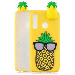 Big Pineapple Soft 3D Climbing Doll Soft Case for Huawei P Smart+ (2019)