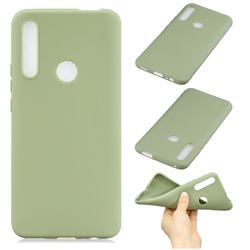 Candy Soft Silicone Phone Case for Huawei P Smart Z (2019) - Pea Green