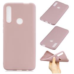 Candy Soft Silicone Phone Case for Huawei P Smart Z (2019) - Lotus Pink