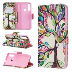 The Tree of Life Leather Wallet Case for Huawei P Smart Z (2019)