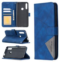 Binfen Color BF05 Prismatic Slim Wallet Flip Cover for Huawei P Smart Z (2019) - Blue