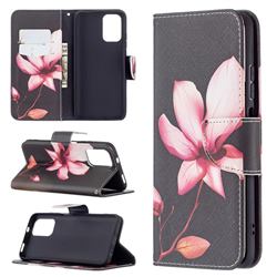 Lotus Flower Leather Wallet Case for Xiaomi Redmi Note 10 4G / Redmi Note 10S