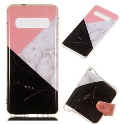 Tricolor Soft TPU Marble Pattern Case for Samsung Galaxy S10 (6.1 inch)