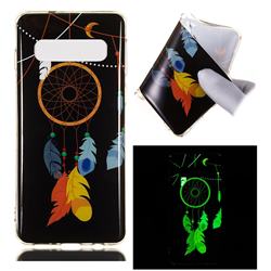 Dream Catcher Noctilucent Soft TPU Back Cover for Samsung Galaxy S10 (6.1 inch)