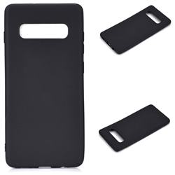 Candy Soft Silicone Protective Phone Case for Samsung Galaxy S10 (6.1 inch) - Black