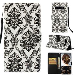 Crown Lace 3D Painted Leather Wallet Case for Samsung Galaxy S10 (6.1 inch)