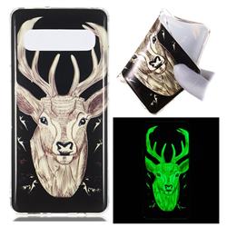 Fly Deer Noctilucent Soft TPU Back Cover for Samsung Galaxy S10 5G (6.7 inch)