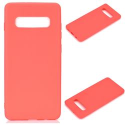 Candy Soft Silicone Protective Phone Case for Samsung Galaxy S10 5G (6.7 inch) - Red