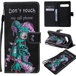 One Eye Mice PU Leather Wallet Case for Samsung Galaxy S10 5G (6.7 inch)