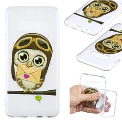 Envelope Owl Super Clear Soft TPU Back Cover for Samsung Galaxy S10e(5.8 inch)
