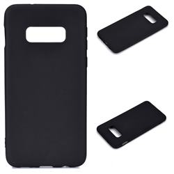 Candy Soft Silicone Protective Phone Case for Samsung Galaxy S10e (5.8 inch) - Black
