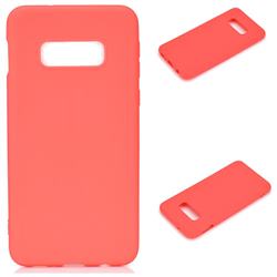 Candy Soft Silicone Protective Phone Case for Samsung Galaxy S10e (5.8 inch) - Red