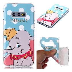 Dumbo Elephant Soft TPU Cell Phone Back Cover for Samsung Galaxy S10e (5.8 inch)