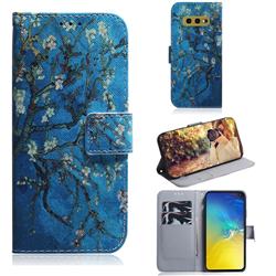 Apricot Tree PU Leather Wallet Case for Samsung Galaxy S10e (5.8 inch)