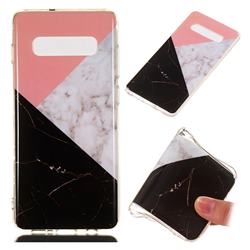 Tricolor Soft TPU Marble Pattern Case for Samsung Galaxy S10 Plus(6.4 inch)