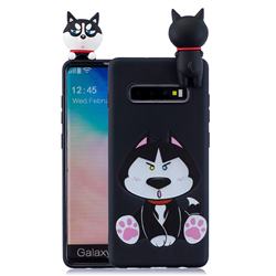 Staying Husky Soft 3D Climbing Doll Soft Case for Samsung Galaxy S10 Plus(6.4 inch)