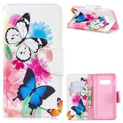 Vivid Flying Butterflies Leather Wallet Case for Samsung Galaxy S10 Plus(6.4 inch)
