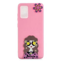 Violet Girl Soft 3D Silicone Case for Samsung Galaxy S20 Plus / S11