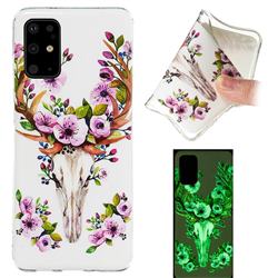 Sika Deer Noctilucent Soft TPU Back Cover for Samsung Galaxy S20 Plus / S11