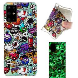 Trash Noctilucent Soft TPU Back Cover for Samsung Galaxy S20 Plus / S11