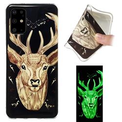Fly Deer Noctilucent Soft TPU Back Cover for Samsung Galaxy S20 Plus / S11