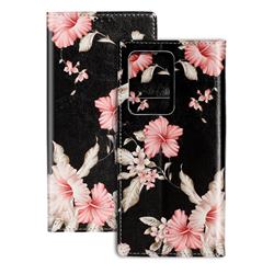 Azalea Flower PU Leather Wallet Case for Samsung Galaxy S20 Plus / S11