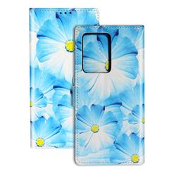 Orchid Flower PU Leather Wallet Case for Samsung Galaxy S20 Plus / S11
